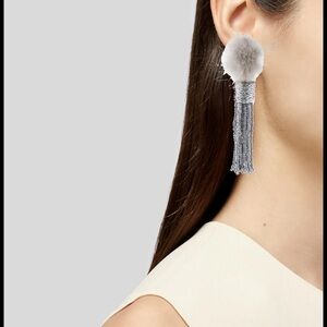 Mignonne Gavigan Mini Jackie Mink Fur Tassle Earrings